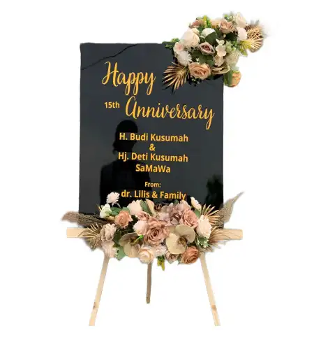 Papan Bunga Akrilik Bumi