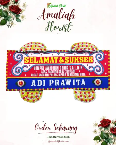 Papan Bunga Ucapan Selamat Bumi